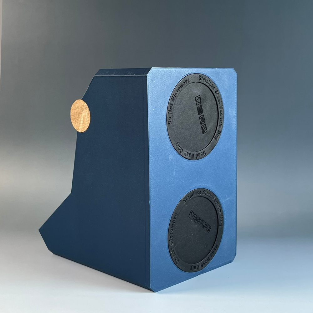 The Box | Knock Box With Oak or Iroko Knock Bar - Knocdic