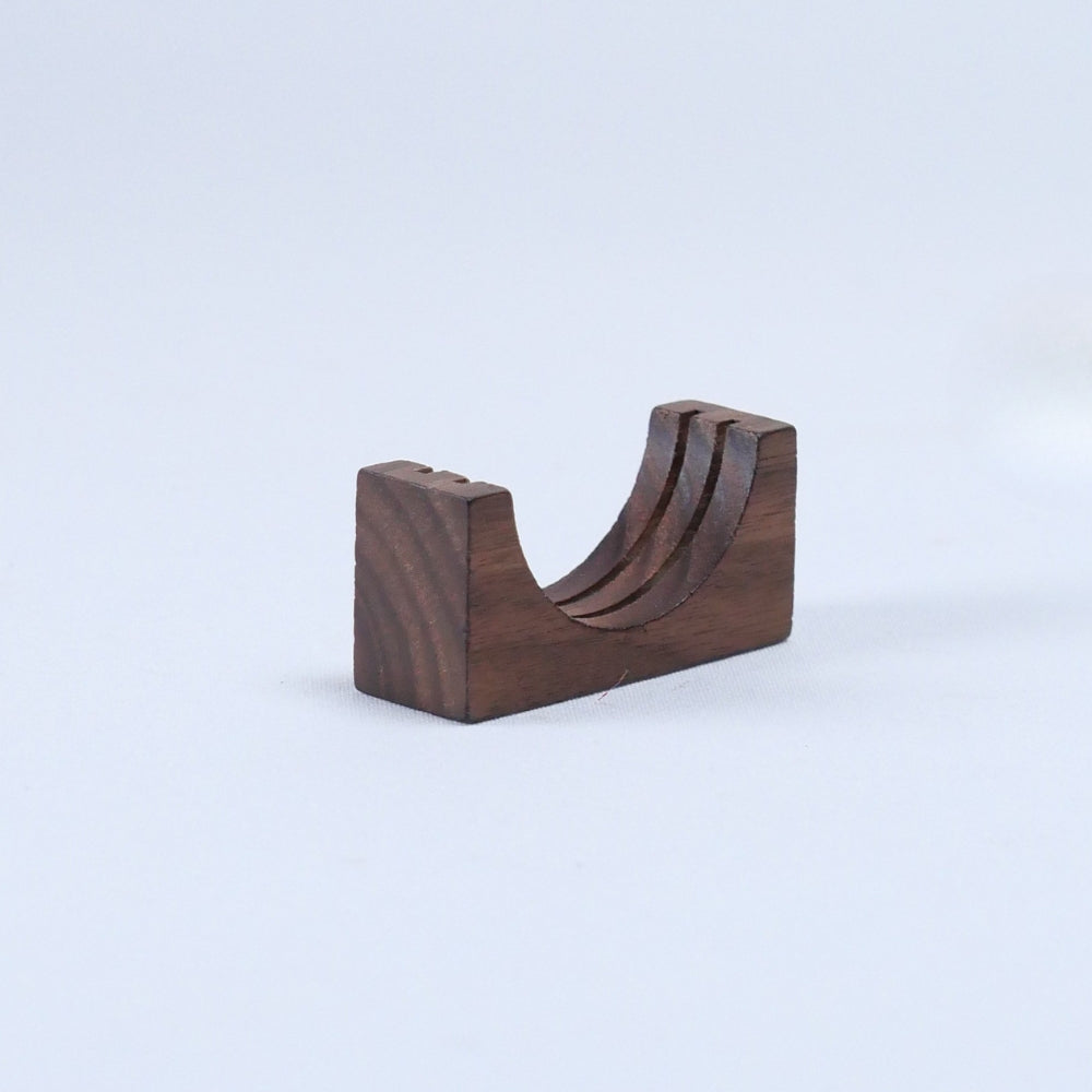 Walnut Espresso Puck Screen Holder