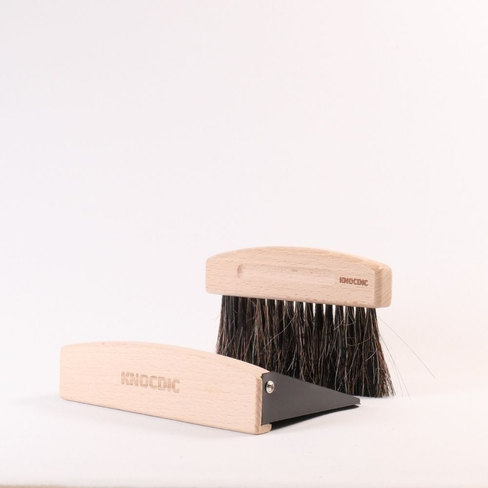 KNOCDIC® Magnetic Dustpan & Horsehair Brush