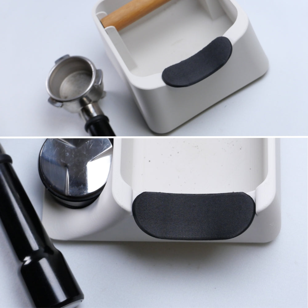 The Hub | Coffee Knock Box,Tamping Station, Tamper Holder