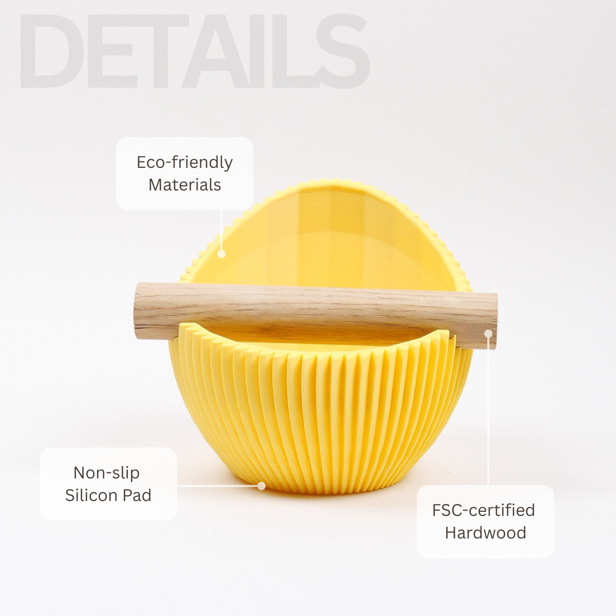 The Nova | Knock Box With Oak or Iroko Knock Bar - Knocdic