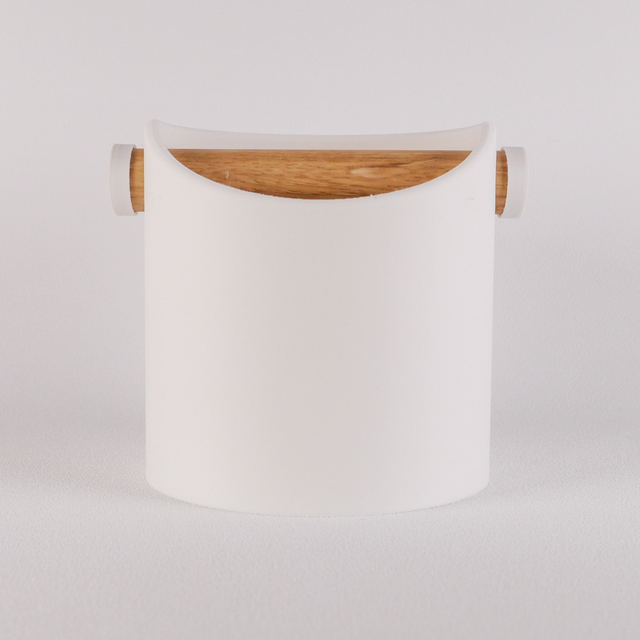 The Minimalist | Knock Box With Oak or Iroko Knock Bar - Knocdic