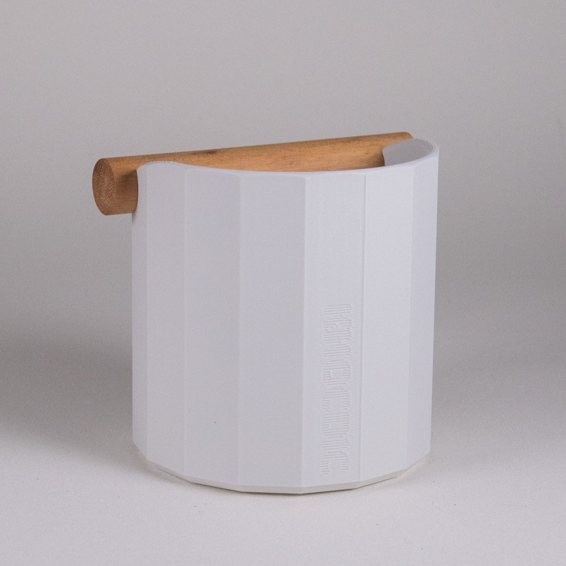 The Facet | Knock Box With Oak or Iroko Knock Bar - Knocdic