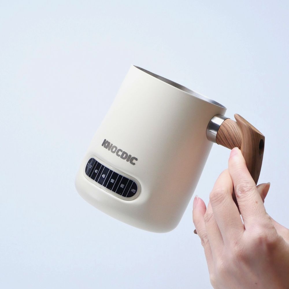 Milk Frothing Pitcher with Thermometer