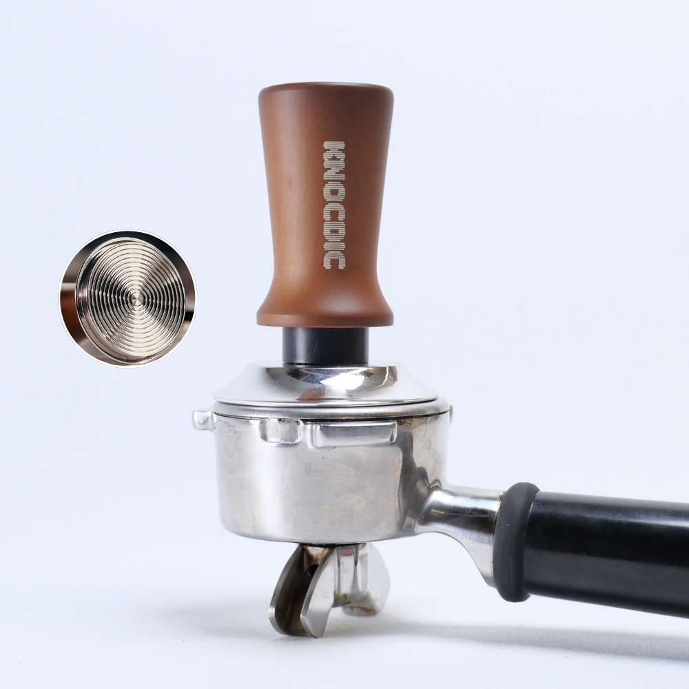 Espresso Tamper with Spring-Loaded Base