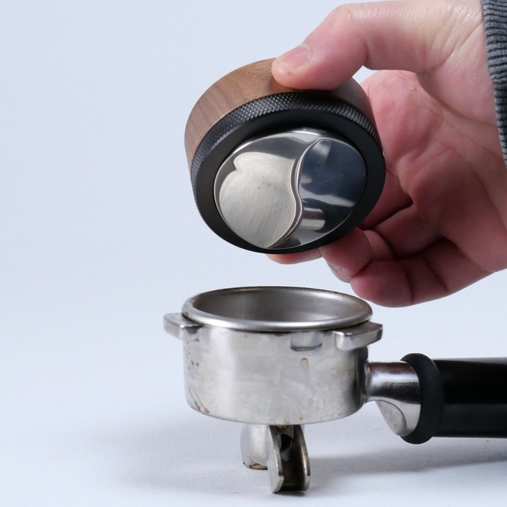 Walnut Adjustable Espresso Distribution Tool - Knocdic