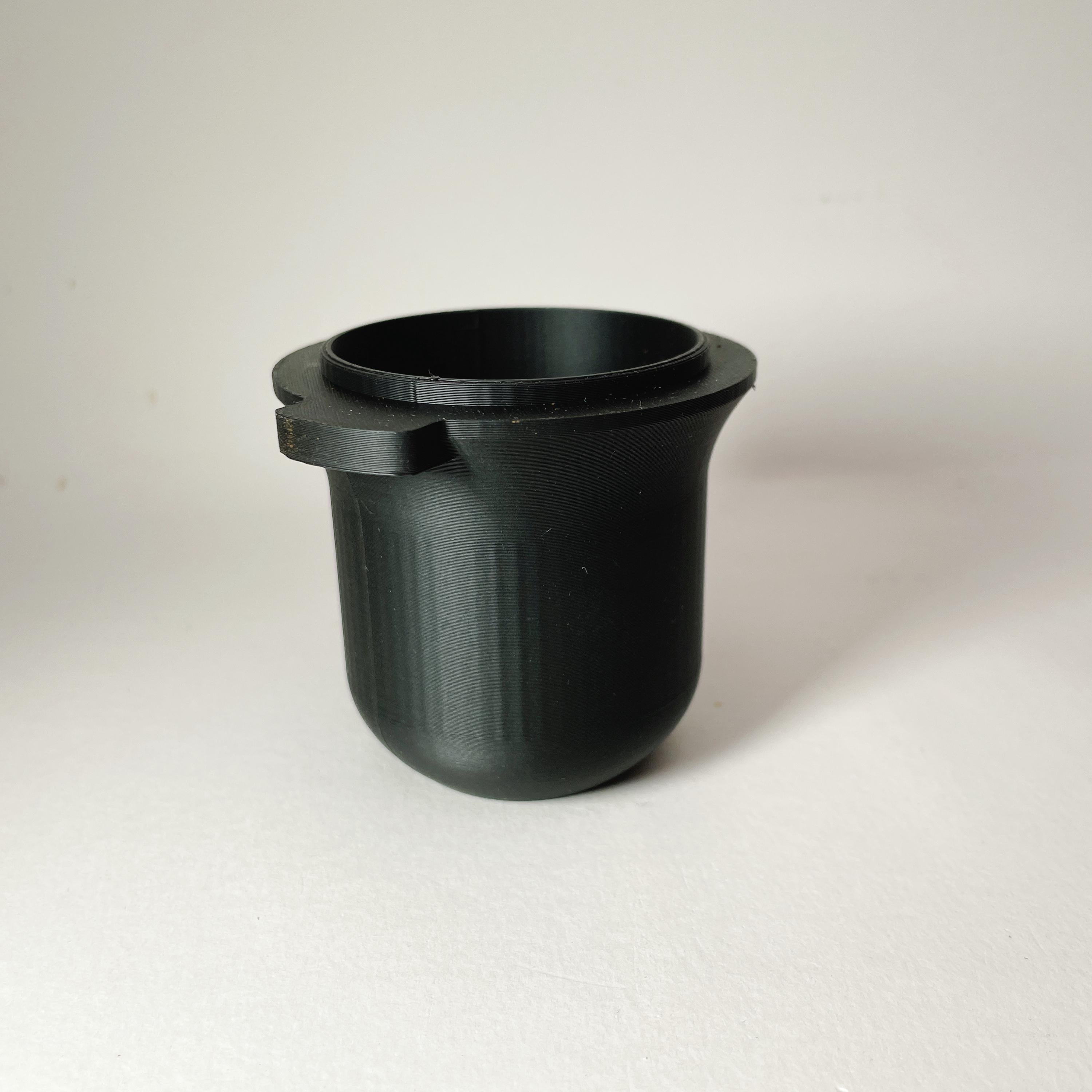 54/56/58mm Coffee Bean Dosing Cup With Grinder Activating Tab For Sage or Breville - Knocdic