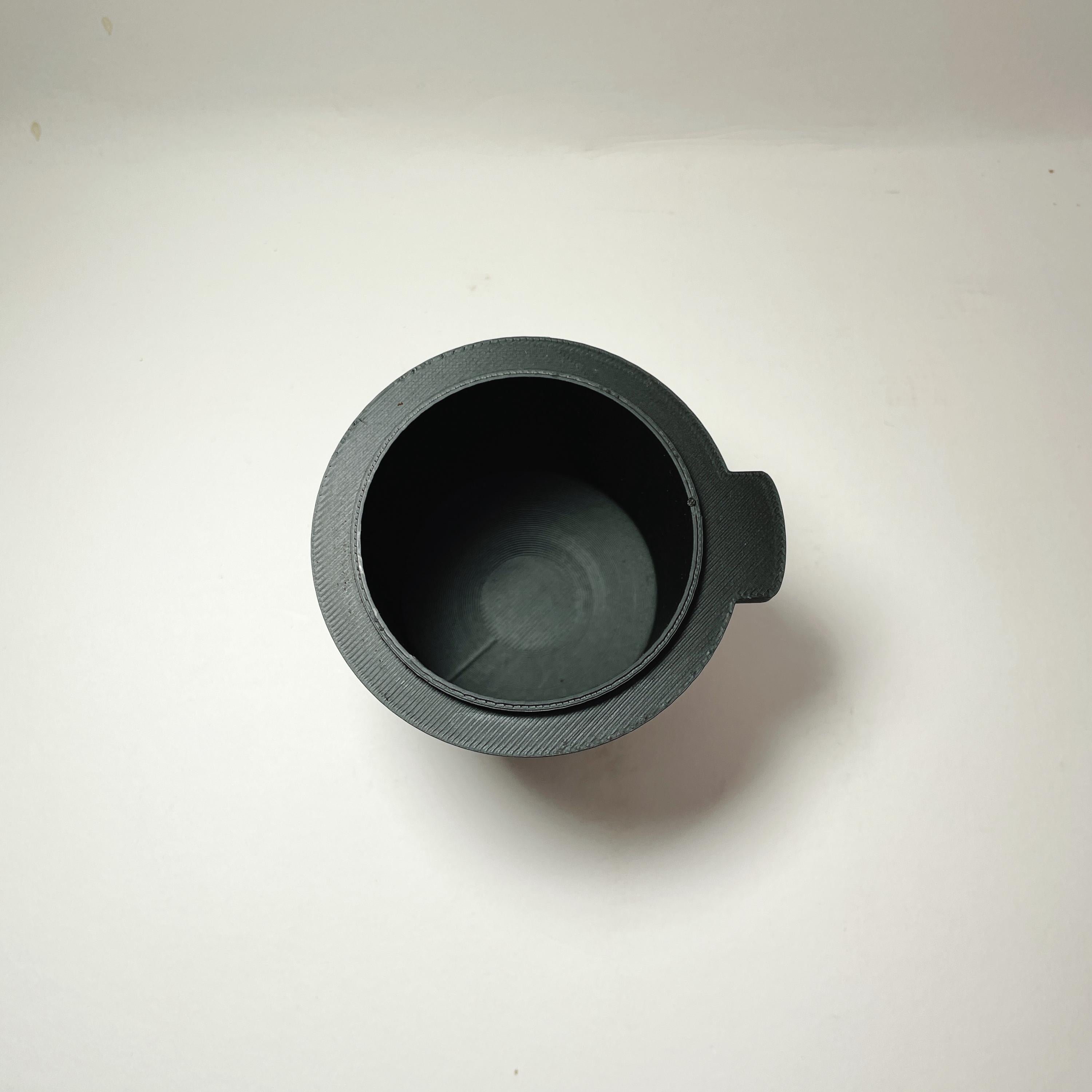 54/56/58mm Coffee Bean Dosing Cup With Grinder Activating Tab For Sage or Breville - Knocdic