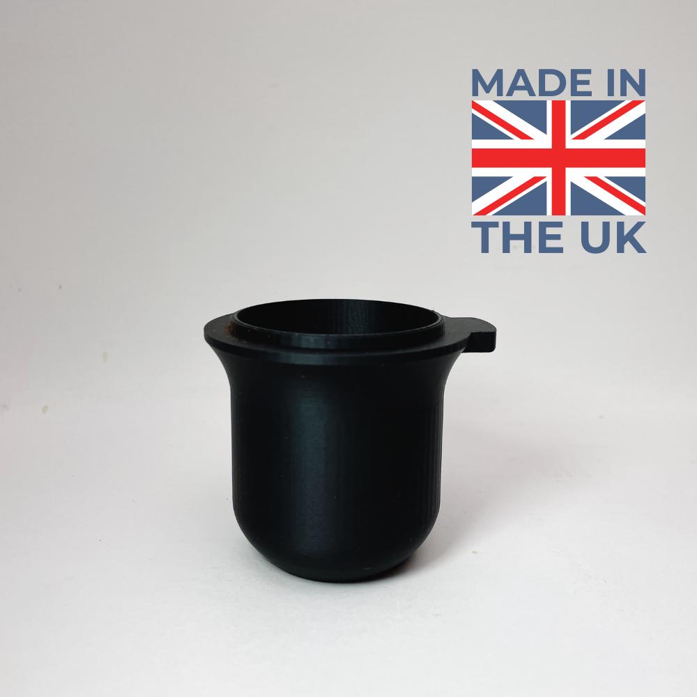 54/56/58mm Coffee Bean Dosing Cup With Grinder Activating Tab For Sage or Breville - Knocdic