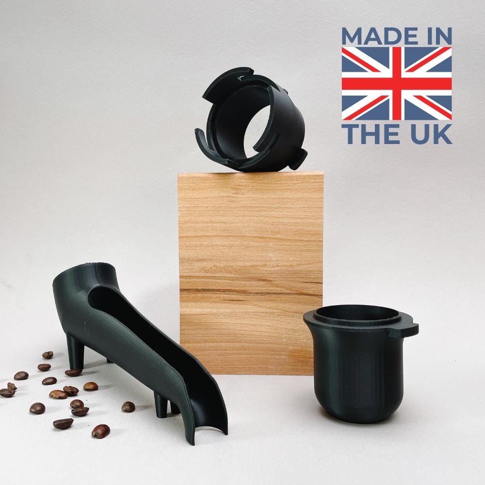 Sage Breville Barista Pro Coffeec Machines Accessories | 54mm Dosing Funnel, 54mm Dosing Cup, Water Tank Filler Funnel - Knocdic