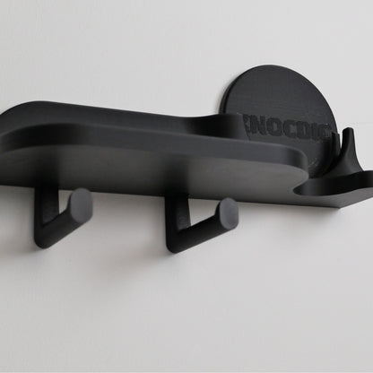 Wall Mount Portafilter Holder for 51/54/58mm Portafilter, Tamper, Dosing Funnel - Knocdic