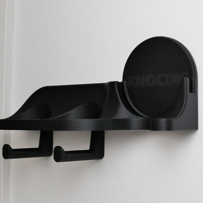 Wall Mount Portafilter Holder for 51/54/58mm Portafilter, Tamper, Dosing Funnel - Knocdic