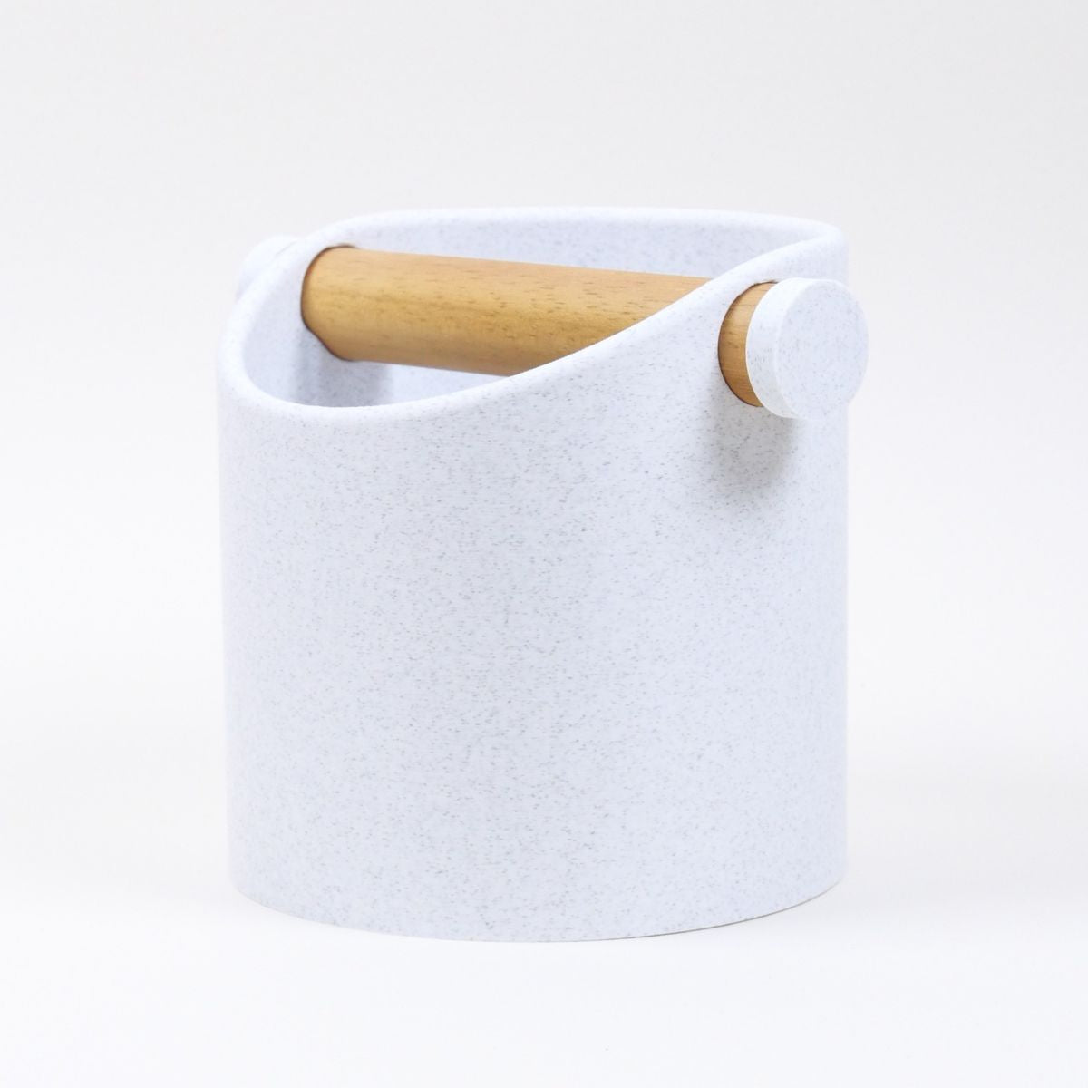 The Minimalist | Knock Box With Oak or Iroko Knock Bar