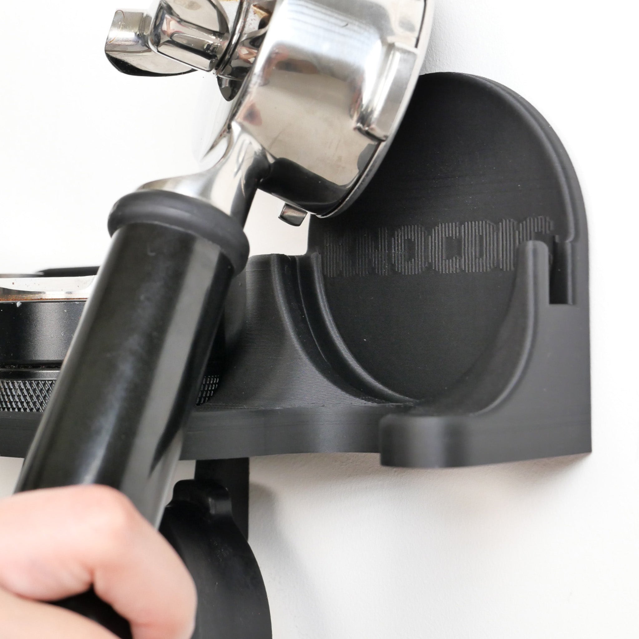 Wall Mount Portafilter Holder for 51/54/58mm Portafilter, Tamper, Dosing Funnel - Knocdic