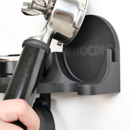 Wall Mount Portafilter Holder for 51/54/58mm Portafilter, Tamper, Dosing Funnel - Knocdic