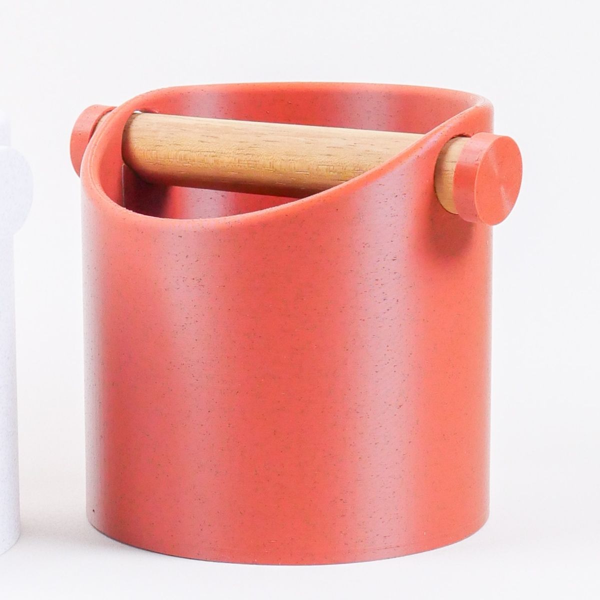 The Minimalist | Knock Box With Oak or Iroko Knock Bar