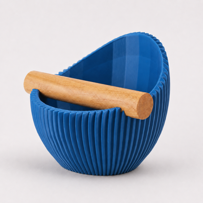 The Nova Coffee Knock Box with Real Oak Wood Bar - Knocdic