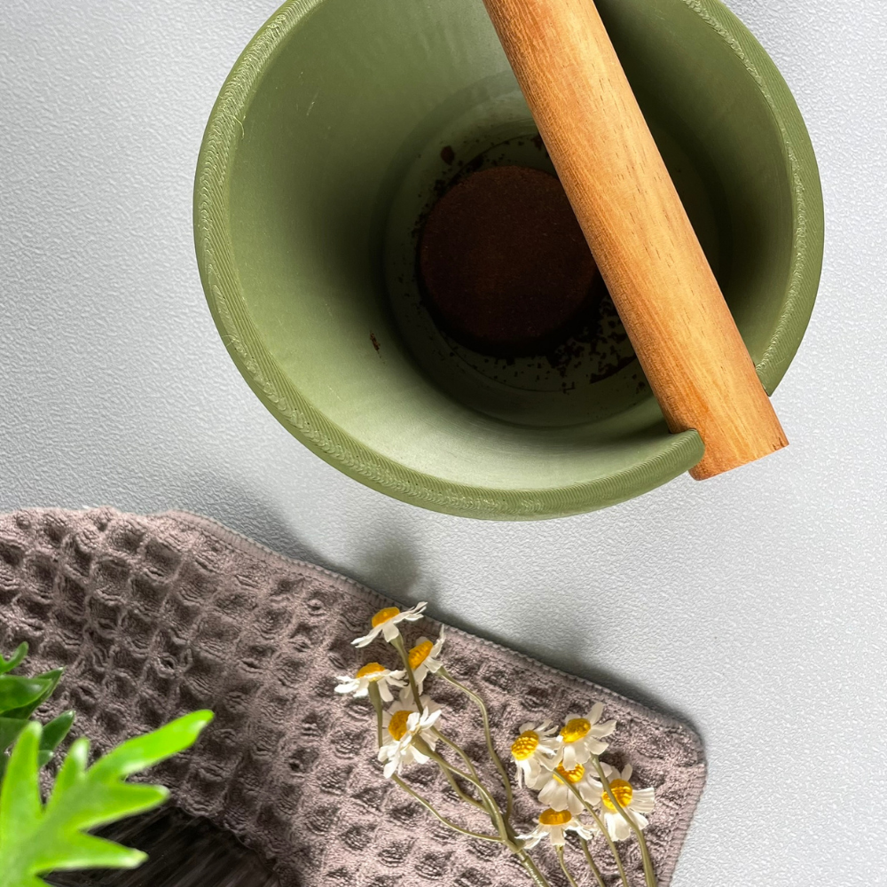 The Oval | Knock Box With Oak or Iroko Knock Bar - Knocdic