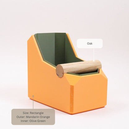 The Box | Knock Box With Oak or Iroko Knock Bar