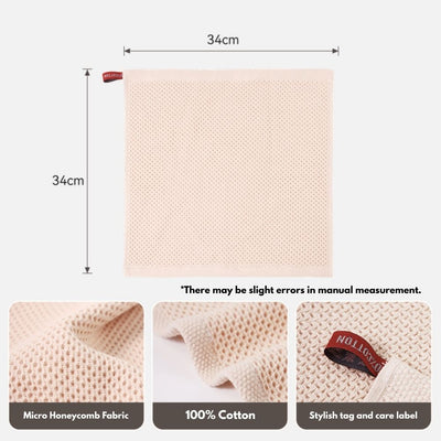 Premium Coffee Cloth Pack of 2, Barista’s Choice, 34x34 cm - Knocdic