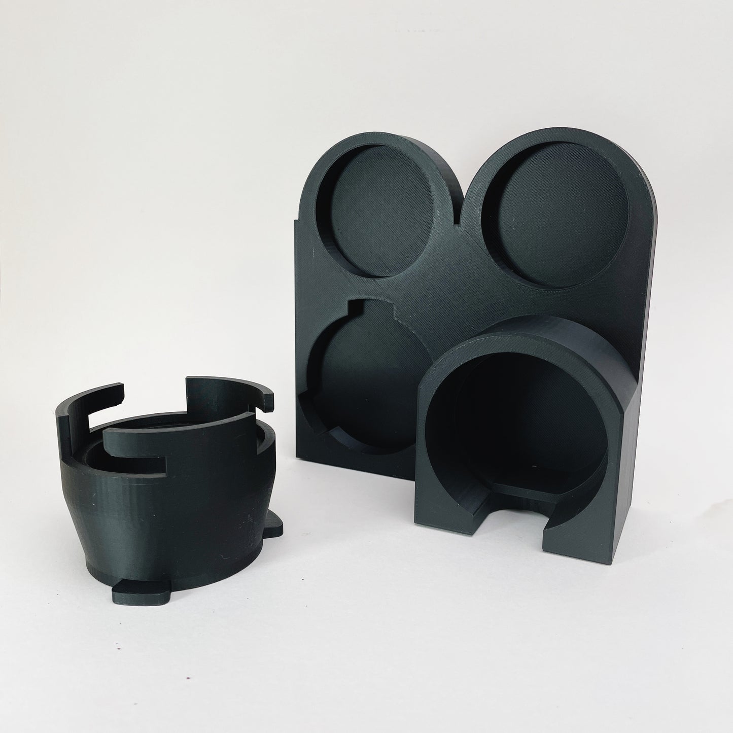 Sage/Breville Espresso Machine Coffee Accessories Station for 54mm portafilter, tamper, dosing funnel, dosing cup
