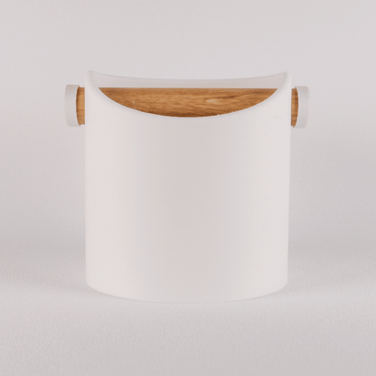 The Minimalist | Knock Box With Oak or Iroko Knock Bar - Knocdic