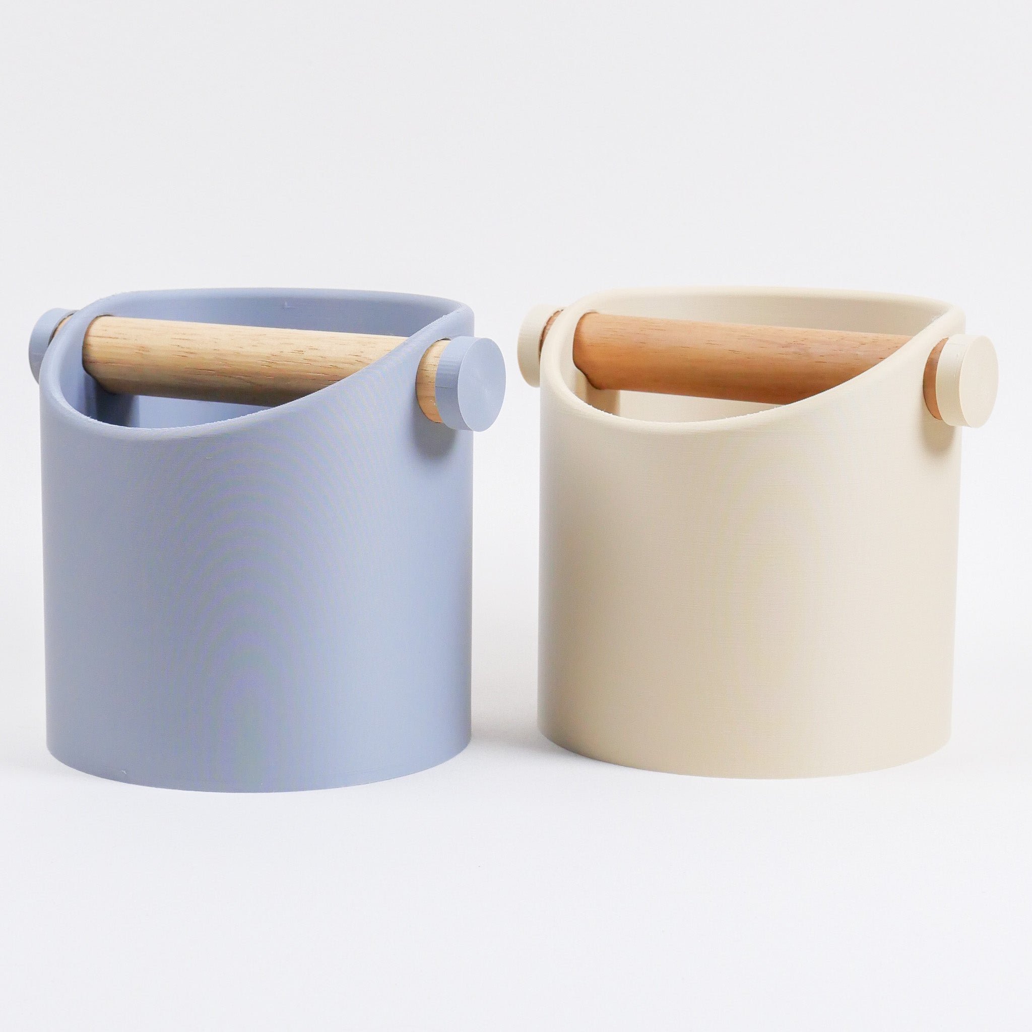 The Minimalist | Knock Box With Oak or Iroko Knock Bar - Knocdic