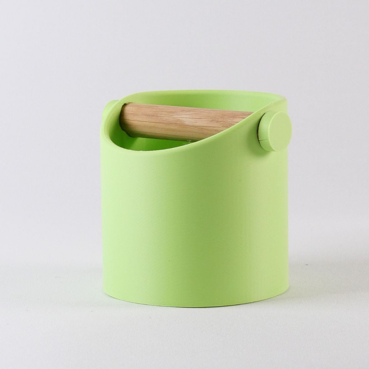 The Minimalist | Knock Box With Oak or Iroko Knock Bar