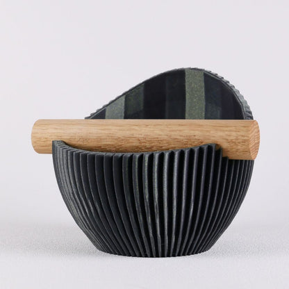 The Nova | Knock Box With Oak or Iroko Knock Bar