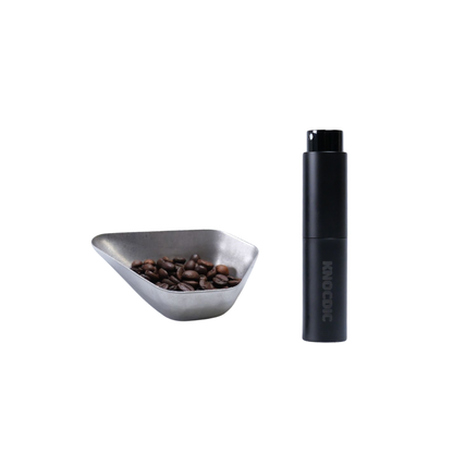 Bean Dosing Bowl and RDT Spray Bottle Set - Knocdic