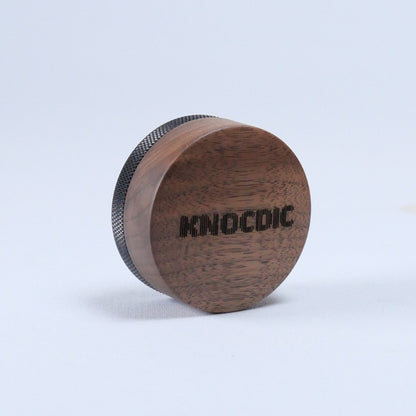 Walnut Adjustable Espresso Distribution Tool - Knocdic