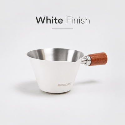 100ml Espresso Measuring Cup with Wooden Handle - Knocdic