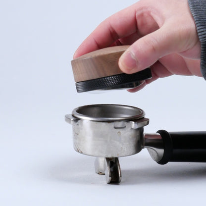 Walnut Adjustable Espresso Distribution Tool - Knocdic