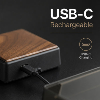 USB-C rechargeable mini coffee scale for home baristas
