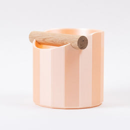 De Facet | Knock Box met eikenhouten of Iroko-klopbalk
