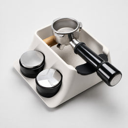 The Hub | Koffieklopbox, Tamperstation, Tamperhouder