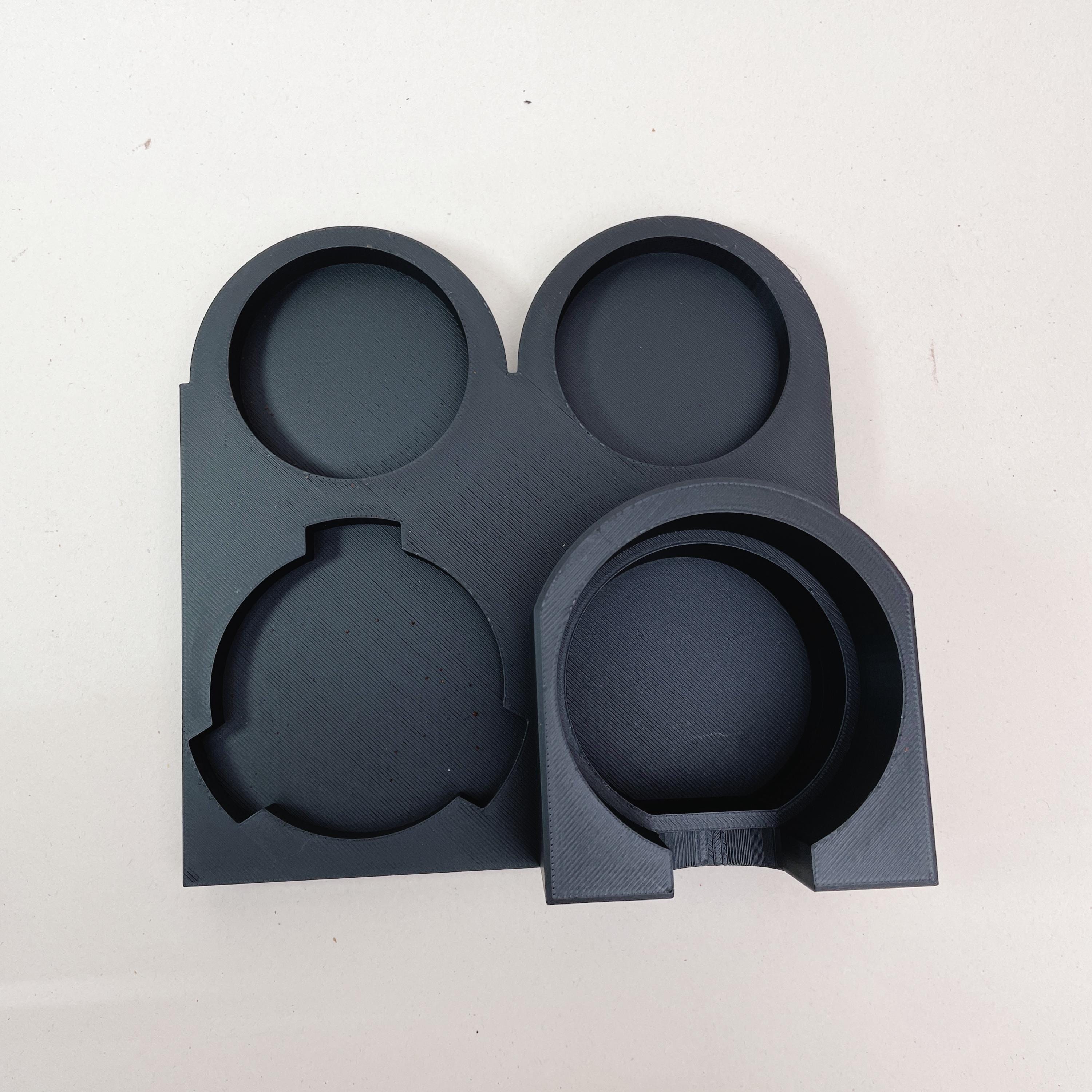 Sage/Breville Espresso Machine Coffee Accessories Station for 54mm portafilter, tamper, dosing funnel, dosing cup - Knocdic
