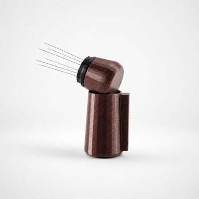 Espresso WDT Tool with Magnetic Holder with galaxy brown