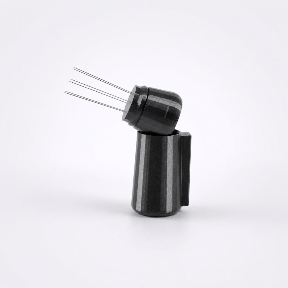 Espresso WDT Tool with Magnetic Holder with metallic black