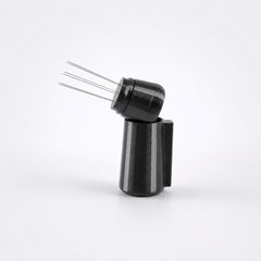KNOCDIC metallic black espresso WDT tool resting inside its custom integrated magnetic docking holder.