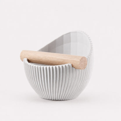 De Nova | Knock Box met eikenhouten of Iroko-klopstang