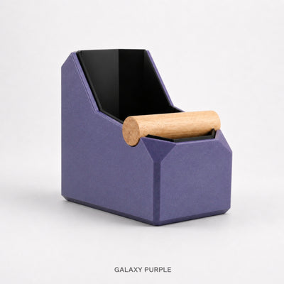 Rectangular Coffee Knock Box with Real Oak Knock Bar - Knocdic