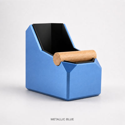 Rectangular Coffee Knock Box with Real Oak Knock Bar - Knocdic