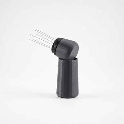 Espresso WDT Tool with Standing Holder in matte charcoal