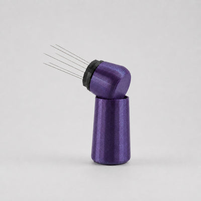 Espresso WDT Tool with Standing Holder in galaxy purple